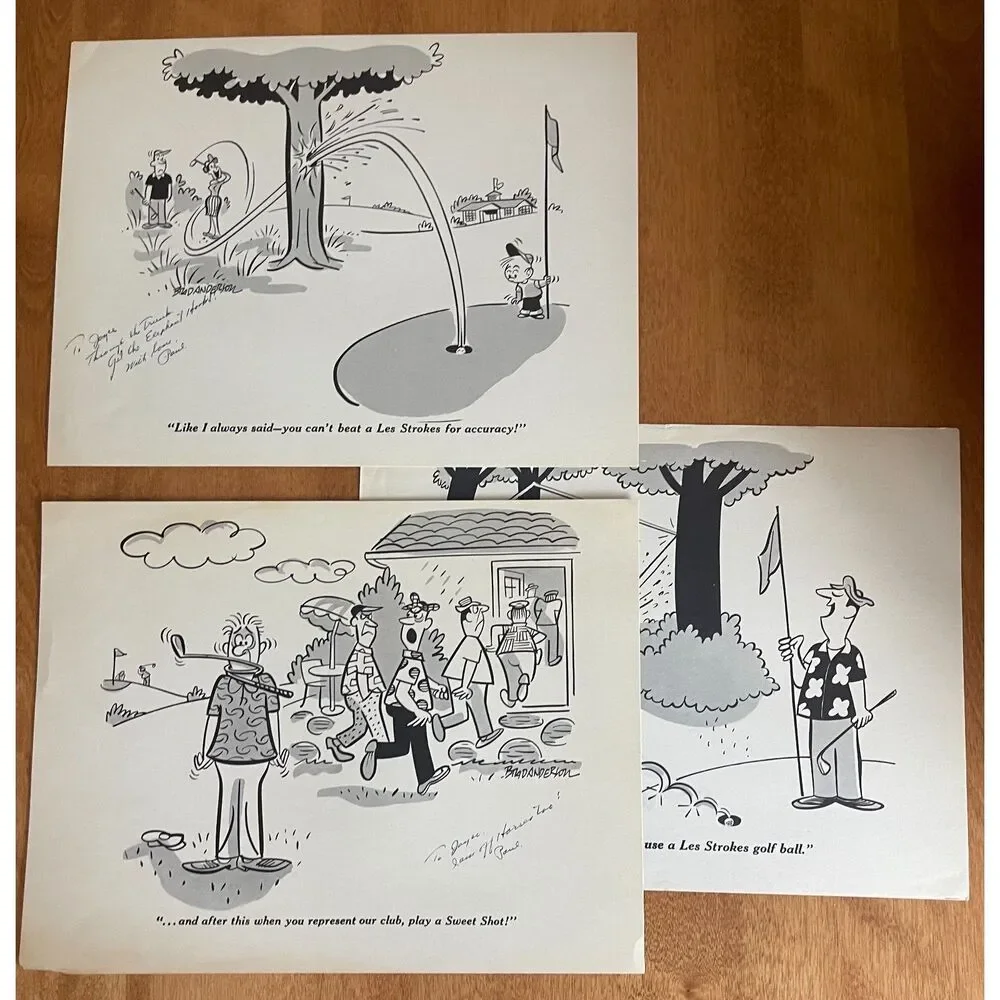 Lot 3 Brad Anderson Marmaduke SIGNED 8.5x11